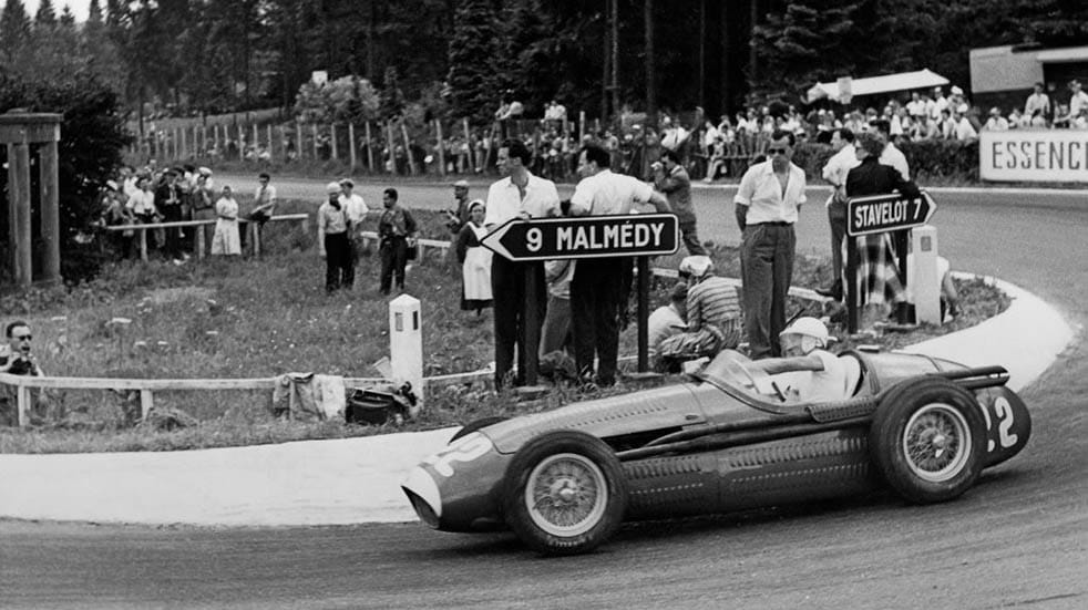 10 amazing facts about Stirling Moss; driving round bend